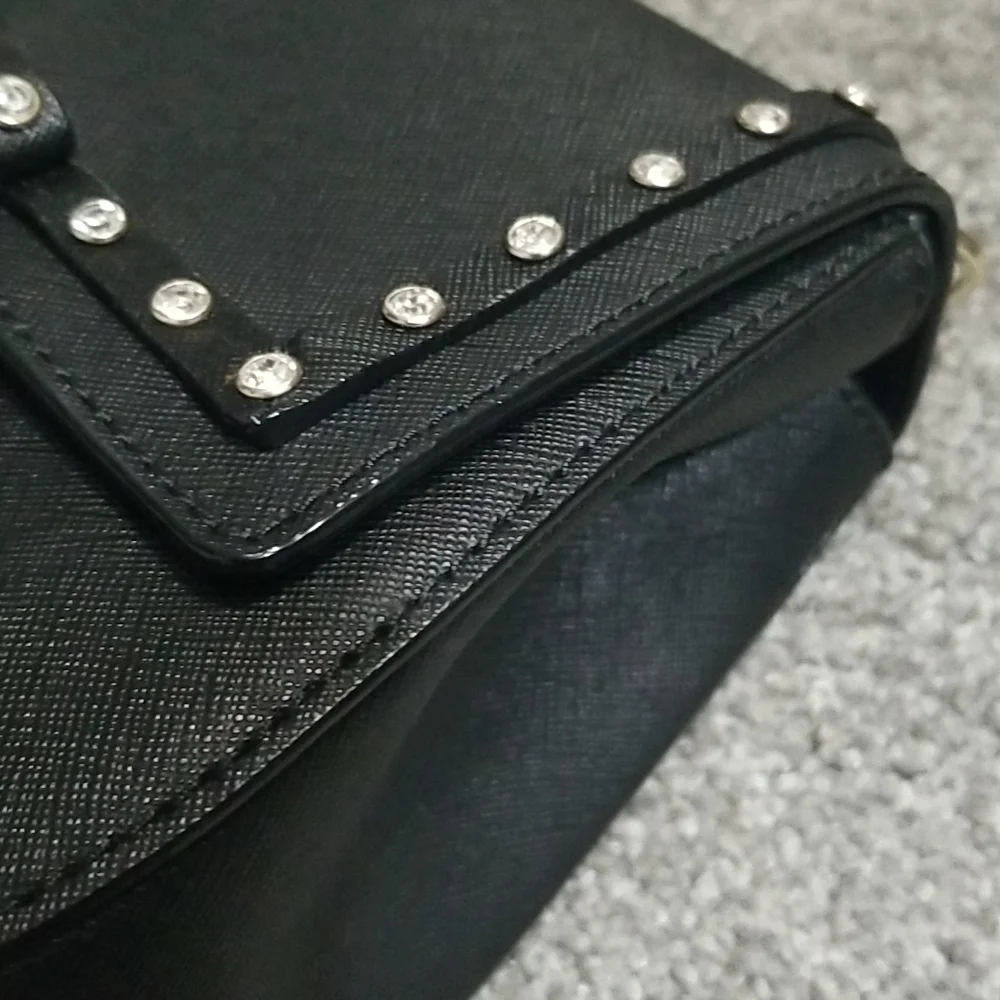 Kate Spade Cameron Street Jeweled Small Byrdie in Black - Picture 13 of 16